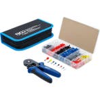 Krimptang voor adereindhulzen 0,25 - 10 mm² | met assorti.., Verzenden, Nieuw