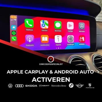 Mercedes Apple Carplay / Android activeren / vrijschakelen, Mobiele service, Overige werkzaamheden