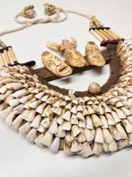 Decoratief ornament - Handgemaakt buffeltand ceremoniële