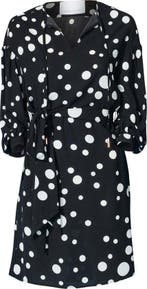 Claes Iversen Bolkadot Dames Jurk - Wit/Zwart - Maat EU44, Verzenden, Nieuw, Wit