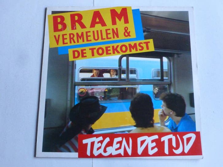 Bram Vermeulen & De Toekomst - Tegen de Tijd (LP), Cd's en Dvd's, Vinyl | Nederlandstalig, Zo goed als nieuw, Ophalen of Verzenden