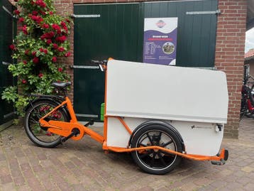 Nijland Centurion bakfiets foodtruck of bezorgfiets, Fietsen en Brommers, Fietsen | Bakfietsen, Gebruikt, Goederen, Elektrisch