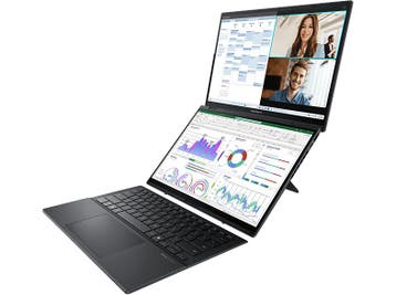 Asus - Zenbook Duo Ux8406ca-pz032w - 14 inch - Grijs, Computers en Software, Windows Laptops, Intel Core Ultra 9 285H, Asus, Qwerty