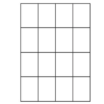 A4 etiketten 52,5 x 74 mm wit 100 vel Sorex, Verzenden, Nieuw, Sorex