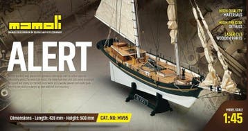 MAMOLI MV55 AMERICAN SCHOONER ALERT1/45, Hobby en Vrije tijd, Modelbouw | Boten en Schepen, Nieuw