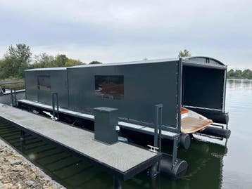 Bootoverkapping met bootlift: droog én overdekt, Nieuw, Overige typen