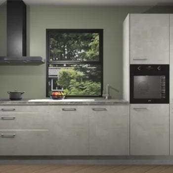 Beton opaal keuken Melbourne 21866, Verzenden, Nieuw