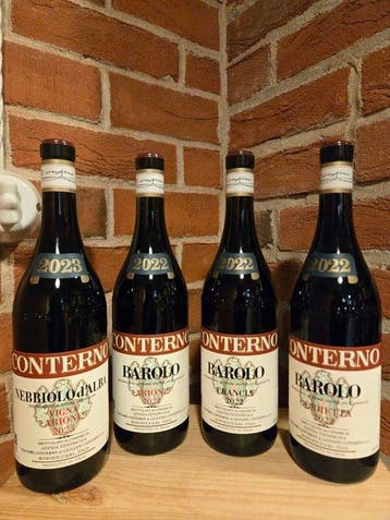 Giacomo Conterno: Nebbiolo Vigna Arione 2023, Arione 2022,, Nieuw