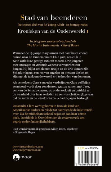 Stad van beenderen / Kronieken van de Onderwereld / 1, Verzenden, Gelezen, Cassandra Clare