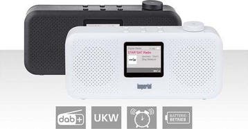 Internetradio met wifi en dab+ - DAB Radio - FM Radio - Wit, Verzenden, Zo goed als nieuw