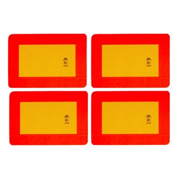 Markeringsbordenset trailer 283x197x1 mm klasse II (4 stuks), Verzenden, Nieuw