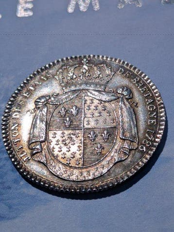 Frankrijk. Jeton en argent Louis XVI. Etats de Bretagne