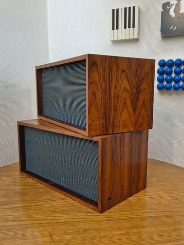 Bang & Olufsen - Prachtige TYPE M-luidsprekerset, 1964, Nieuw
