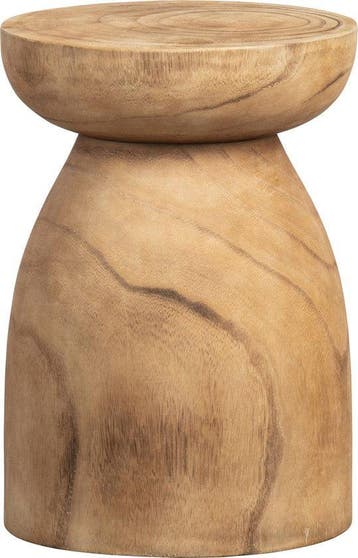 WOOOD Bink Kruk - Hout - Naturel - 40x28x28 LET OP!, Verzenden, Nieuw