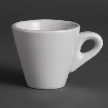Wit porselein kopje voor Espresso 6 cl | (12 stuks), Verzenden