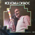 LP gebruikt - Neil Sedaka - On Stage (UK, 1974), Cd's en Dvd's, Vinyl | Pop, Verzenden, Zo goed als nieuw