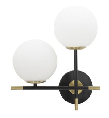 WANDLAMP DARKY DUBBEL CM 30x17x35, Ophalen of Verzenden, Nieuw