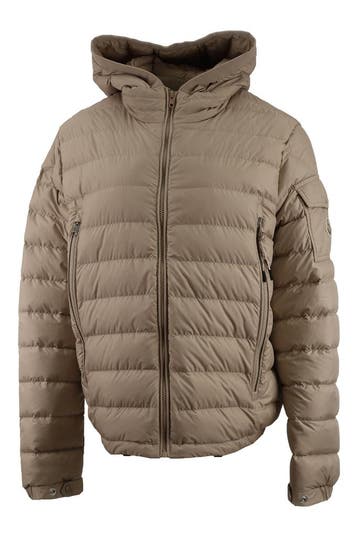 Moncler Winterjas in maat S Bruin, Moncler, Verzenden, Zo goed als nieuw, Bruin