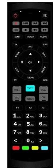 Afstandsbediening Mutant hd2400, Audio, Tv en Foto, Afstandsbedieningen, Origineel, Nieuw, Ophalen of Verzenden
