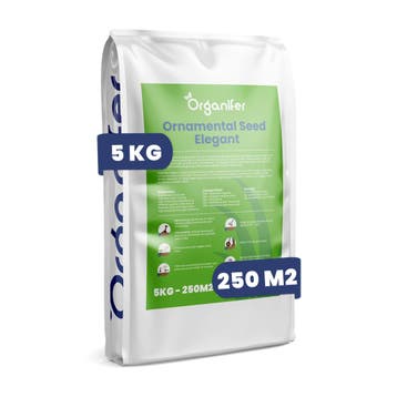Siergraszaad - Elegant (5 kg voor 250 m2), Verzenden, Gehele jaar, Volle zon