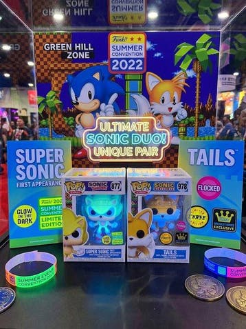 Figuur - Funko Pop! Games - Sonic the Hedgehog - Super Sonic