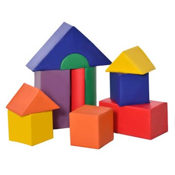TRUUSK Grote Speelgoedblokken - Set van 11 - Voor Kinderen v, Kinderen en Baby's, Verzenden, Nieuw