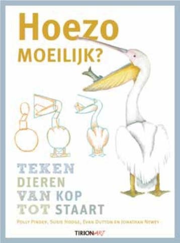 Tirion art Teken dieren van kop tot staart / Tirion art, Verzenden, Zo goed als nieuw, Eva Dutton