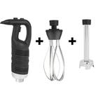 GGM Gastro | Staafmixer incl. mengstaaf 250mm & Klopper - |, Witgoed en Apparatuur, Keukenmixers, Verzenden, Nieuw