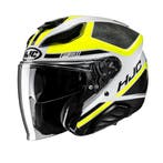 HJC F31 Ceron Zwart Wit Geel Jethelm, Motoren, Nieuw met kaartje, Heren, Verzenden, HJC
