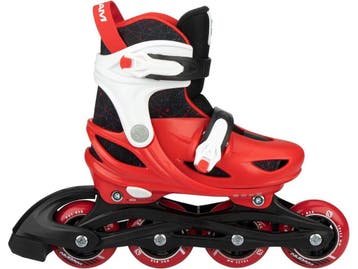 Nijdam Red Racer - Verstelbare Skeelers - Hardboot - Maat, Verzenden, Nieuw
