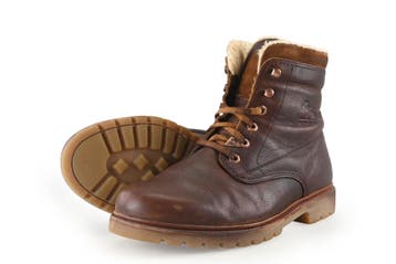 Panama Jack Veterboots in maat 43 Cognac, Kleding | Heren, Schoenen, Overige kleuren, Verzenden, Boots, Zo goed als nieuw
