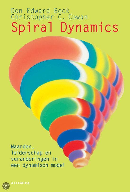 Boek: Spiral dynamics - (als nieuw), Boeken, Overige Boeken, Zo goed als nieuw, Verzenden