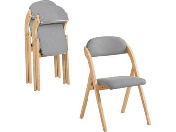 SoBuy FST92-Nx2 - Klapstoel Set van 2 - Ergonomisch met, Verzenden, Nieuw
