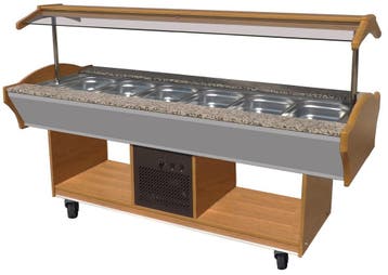 COMBISTEEL GEKOELD BUFFET GN 6/1, Verzenden, Nieuw in verpakking