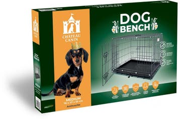 Hondenkooi - hondenbench - 76 x 47 x 55 cm - opvouwbaar, Dieren en Toebehoren, Verzenden, Nieuw