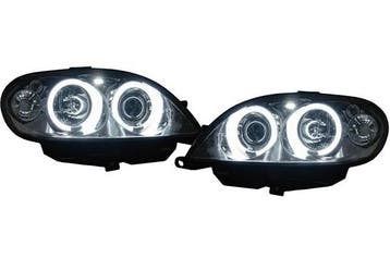 Koplampen Citroen Saxo 00-04 Angel Eyes Ice CCFL, Ophalen of Verzenden, Nieuw