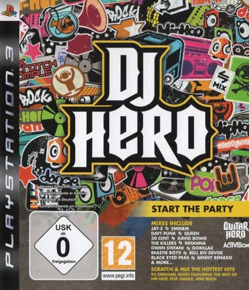 DJ Hero - PlayStation 3, Spelcomputers en Games, Games | Sony PlayStation 3, Ophalen of Verzenden, Zo goed als nieuw