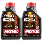 Motul Aanbieding: 2 X 8100 Eco-Lite 5W30 1L, Verzenden, Nieuw