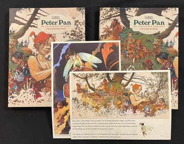 Peter Pan 1 & 2 - Complete reeks HC Integraal luxe - 2 Album, Nieuw