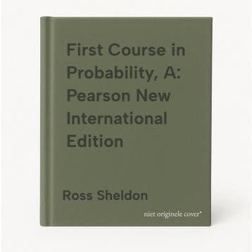 First Course in Probability, A: Pearson New International, Verzenden, Gelezen, Ross Sheldon