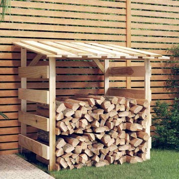 vidaXL Pergola met dak 100x90x100 cm geïmpregneerd, Verzenden, Nieuw