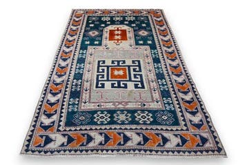 Semi-antiek Kazak - Vloerkleed - 185 cm - 120 cm -, Nieuw