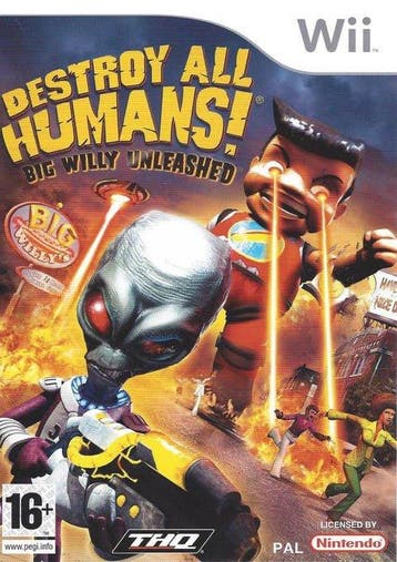 Wii Destroy All Humans! Big Willy Unleashed, Verzenden, Zo goed als nieuw