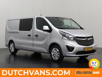 Opel Vivaro Dubbele-cabine 1.6CDTI | zilver, Euro 6, Nieuw, Zilver of Grijs, Lease