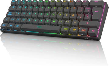 RGB Gaming Keyboard QWERTY | Laatste Stuk! | Retourdeal, Computers en Software, Toetsenborden, Gaming toetsenbord, Nieuw, Ophalen of Verzenden
