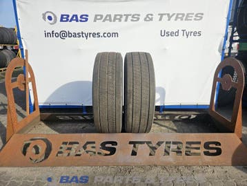 Bridgestone 315/70R22.5 H-Steer 002 Ecopia gebruikte set, Ophalen, Gebruikt, Overige merken, Overige Auto-onderdelen