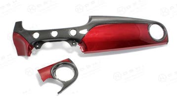 Fiat 595 Abarth carbon dashboard, Verzenden