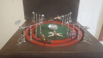 M.J. & Cie - Blikken speelgoed - Jeu De Course Chevaux -, Antiek en Kunst