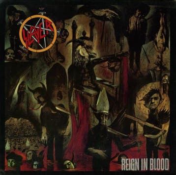 LP gebruikt - Slayer - Reign In Blood (Europe, 1986), Verzenden, Zo goed als nieuw, Overige formaten
