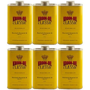Kroon Oil Aanbieding: 6 X Classic Running-In Monograde 30 1L, Verzenden